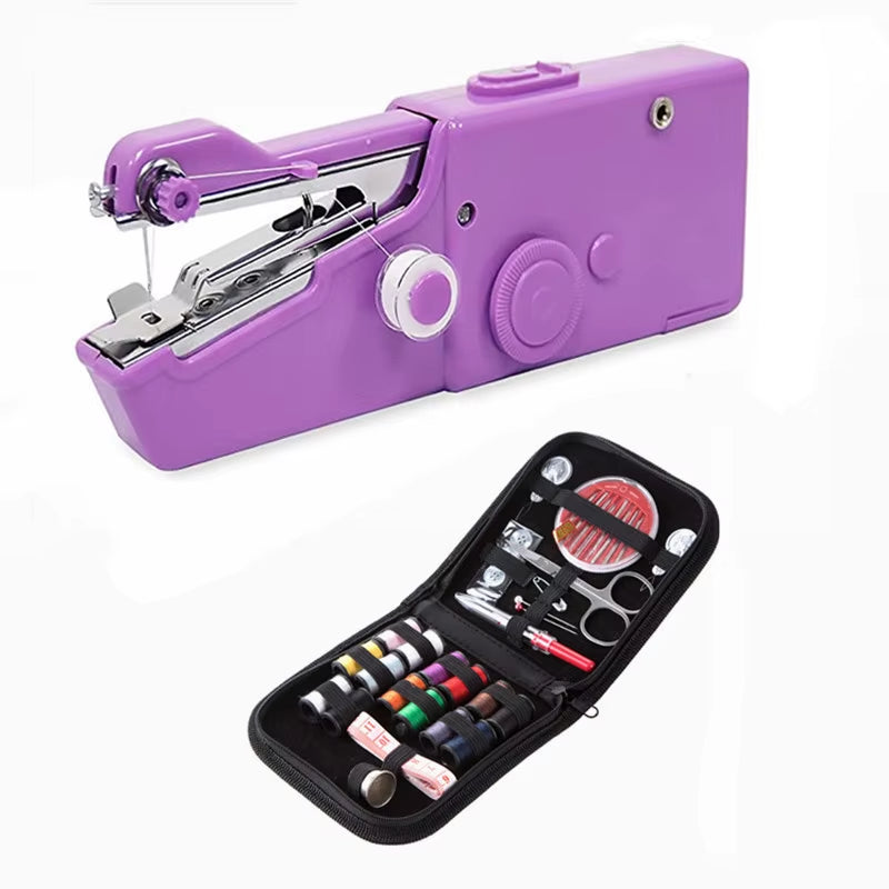 Sewing Machine Household Small Multi-Function Portable Mini DIY Manual Tailor Sewing Machine Manual Sewing Machine
