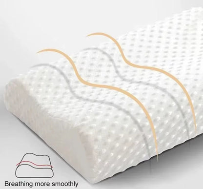 Memory Foam Pillow for Sleeping Adjustable Side Sleeper Pillow for Neck Shoulder Pain Relief Orthopedic Contour Pillow JAF028